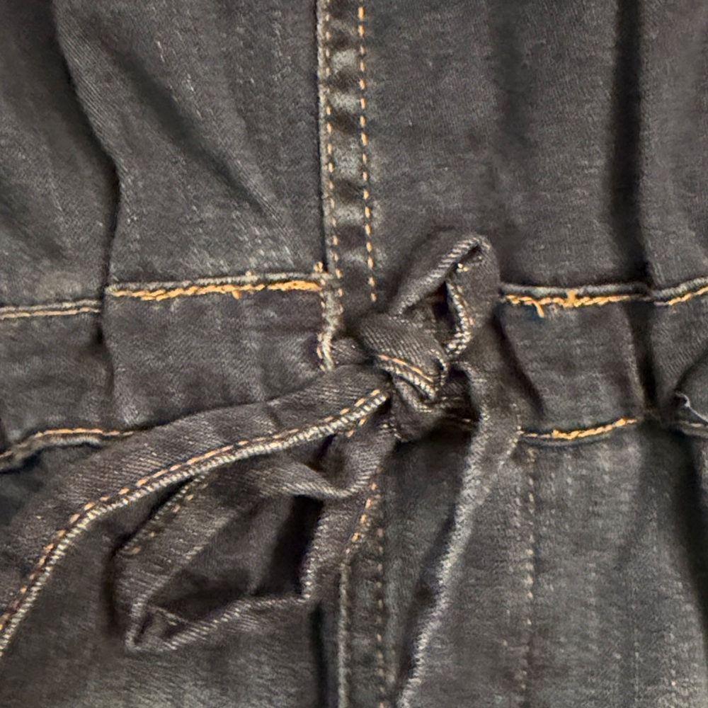 Time and Tru Dark Blue Denim Jumpsuit - Picture 7 of 8